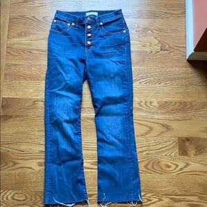 Madewell Cali Demi boot cut jeans